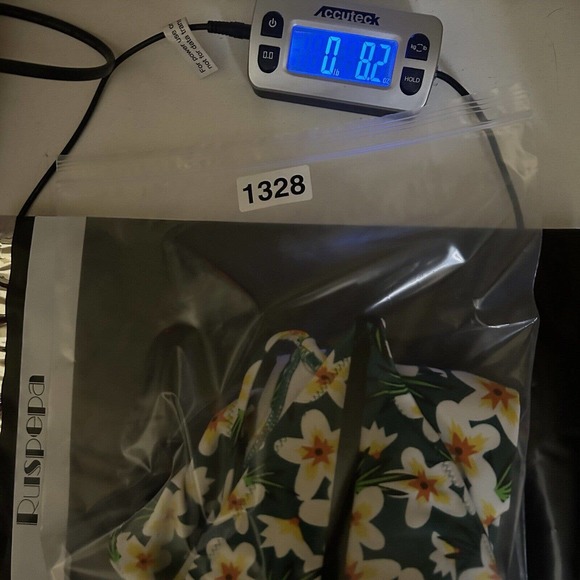 Cupshe Swimsuit Women Size Medium Green Floral Young and Vigor Print One Piece - Picture 12 of 12